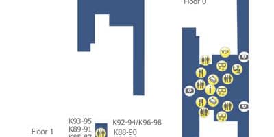 バラハスターミナル4地図