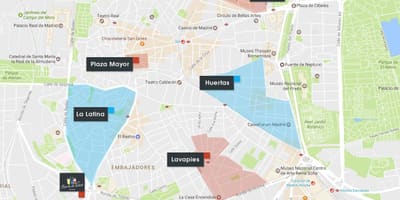 地図chueca
